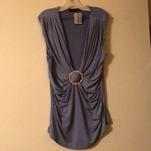 Gorgeous blue formal top